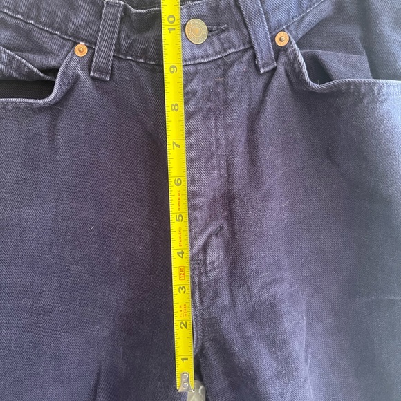 Rare Vintage Levi 912 Orange Tab Indigo Jeans - Picture 6 of 9